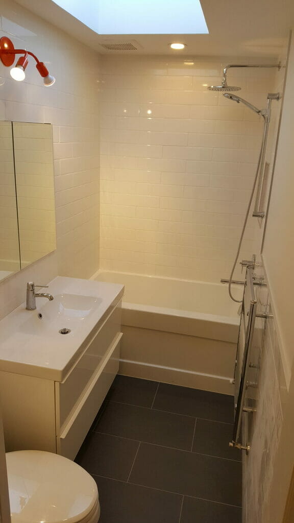 Tiling bathroom job High Park Handyman